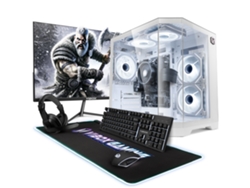 PC para juegos Vibox I-528 completo • Monitor de 22'' • Ryzen 3 32g 4. Ghz • Radeon Vega 8 • 16 GB de RAM • SSD de 5 GB • Linux • Wifi