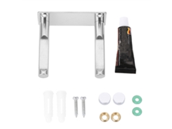 Soporte De Pared De Acero Inoxidable Para Secador De Pelo, Organizador De Baño Dyson