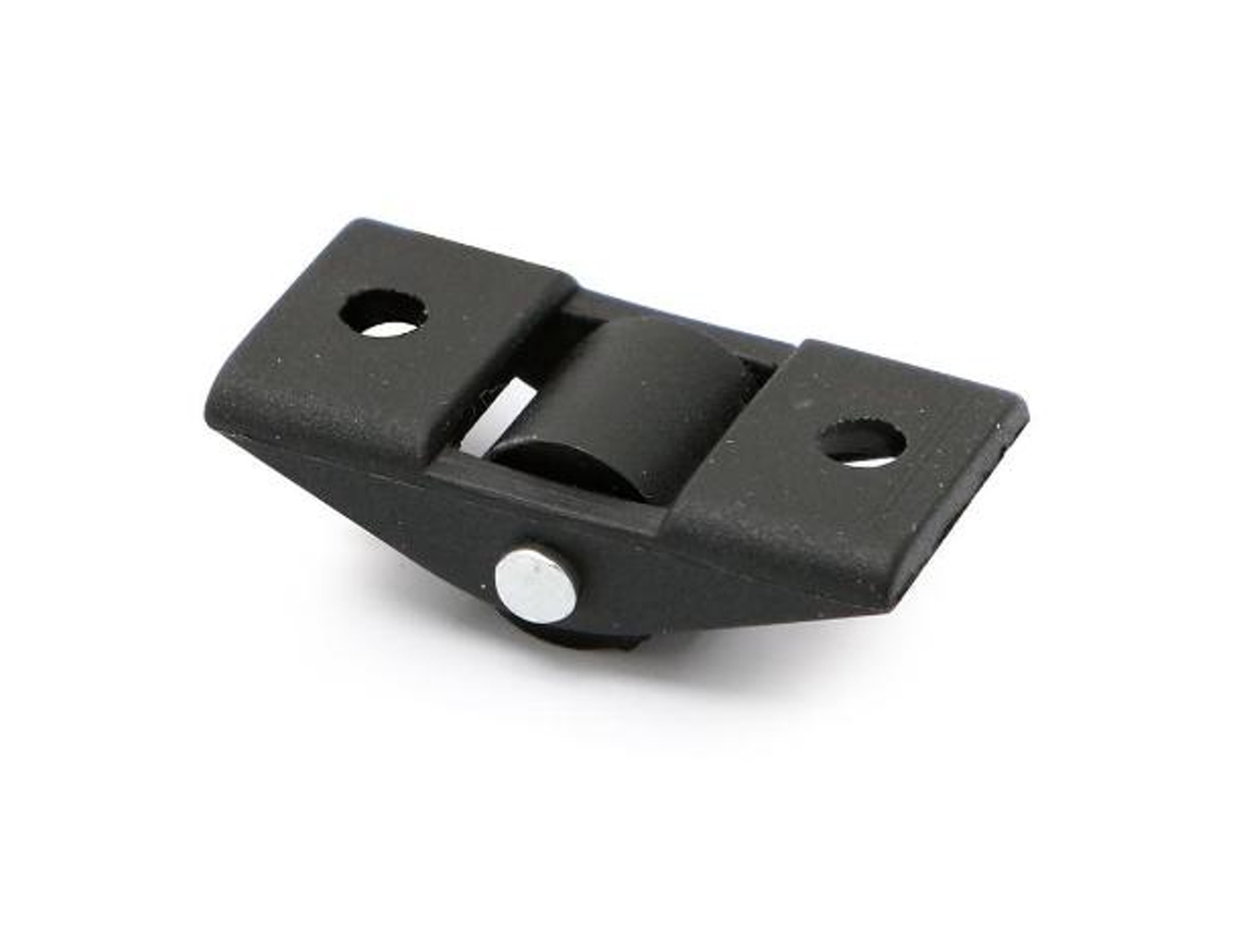 Rueda fija minima a/abs ø12 h12 negro p/nid