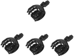 Soporte Antivibración De 4 Piezas Para Micrófono, Ideal Para Grabación, Podcasting Y Canto.