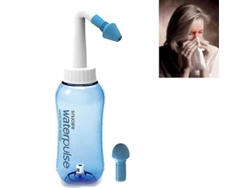 Frasco Para Lavado Nasal De 300 Ml Con Sobres De Solución Salina, Limpiador Nasal, Irrigador Nasal Xxl