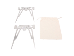 Soporte Portátil De Acero Inoxidable Para Fogatas, Ideal Para Cocinar Al Aire Libre, Acampar Y Pescar.