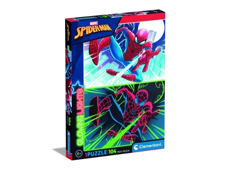 Puzzle CLEMENTONI Marvel Spiderman Puzle de figuras 104 pieza(s) Arte