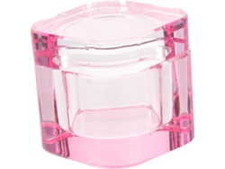 Nail Dish Verre Cristal Con Cuellovercle Bol Manucure Portátil Y Para Ongles Acryliques Usage Salo...