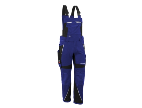 Pantalones de Trabajo QUALITEX WORKWEAR Iron Tejido Mixto (Azul y Negro - Tam: 31)