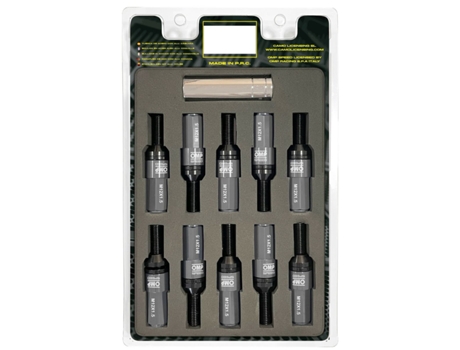 Kit de tornillos OMP OMPS09981202 28 mm Plata M12 x 1,50