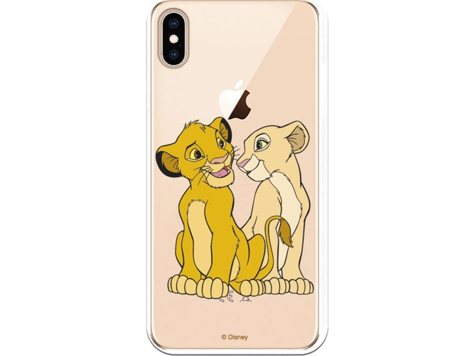 Carcasa iPhone XS Max DISNEY Simba y Nala Multicolor