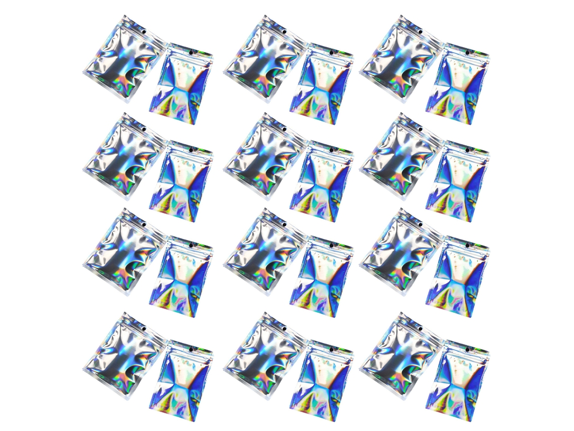 100 Bolsas Pequeñas De Pe Gruesas Con Cierre De Cremallera Para Aperitivos Y Joyas, 10x15cm