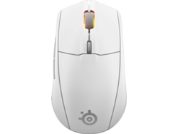 Ratón Gaming STEELSERIES Rival 3 (2ª Generación - Blanco)