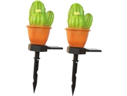Lámpara Solar Led Impermeable De 2 Piezas