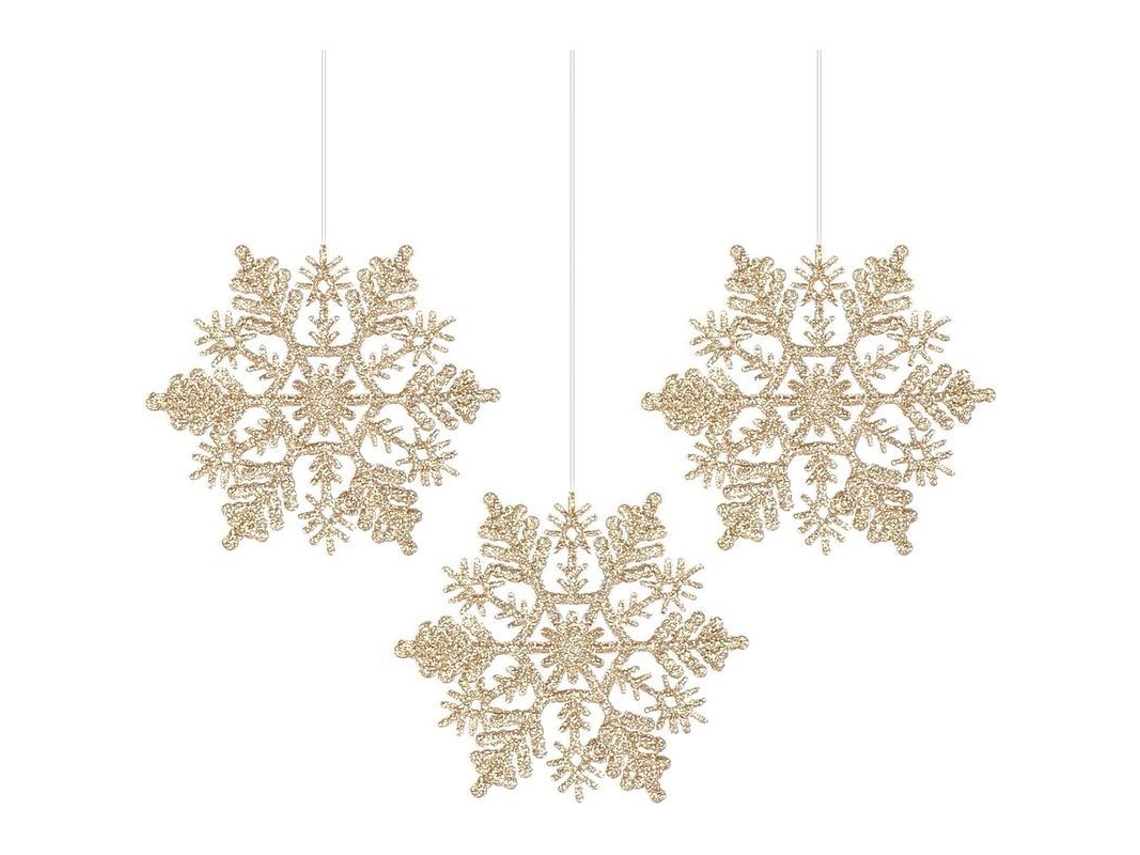 30 Piezas De Adornos De Copos De Nieve De Plástico De 100 Mm Con Purpurina Para Navidad Y Fiestas (rojo)