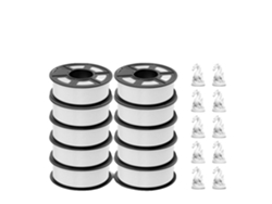 Filamento 3D, material PLA, excelente adhesión de capas, PLA P 2.0 blanco OEM