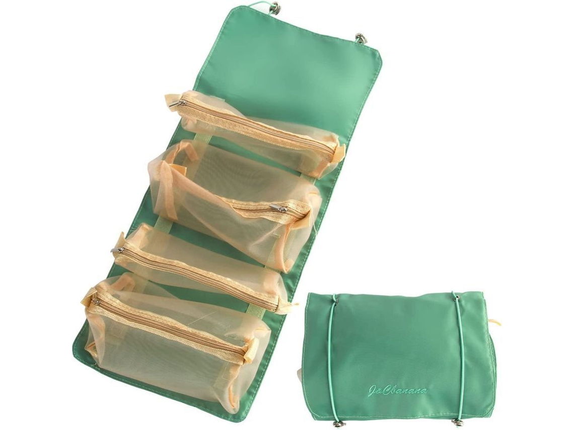 2026altiro-neceser Enrollable Colgante, M Muncaso, Bolsa De Viaje Plegable 4 En 1, Bolsillos De Almacenamiento Extraíbles