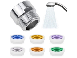 Limitador de caudal para ducha, rosca de 1/2", ahorra agua.