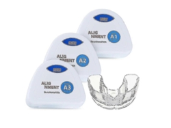 Juego De 3 Aparatos De Ortodoncia De Silicona De Alta Calidad Para La Alineación Dental.
