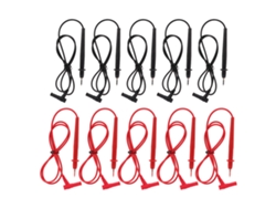Juego De 5 Sondas De Prueba Universales J.30029 Con Cable De 2 Mm Y 10 A Para Multímetros E Instrumentos Industriales.
