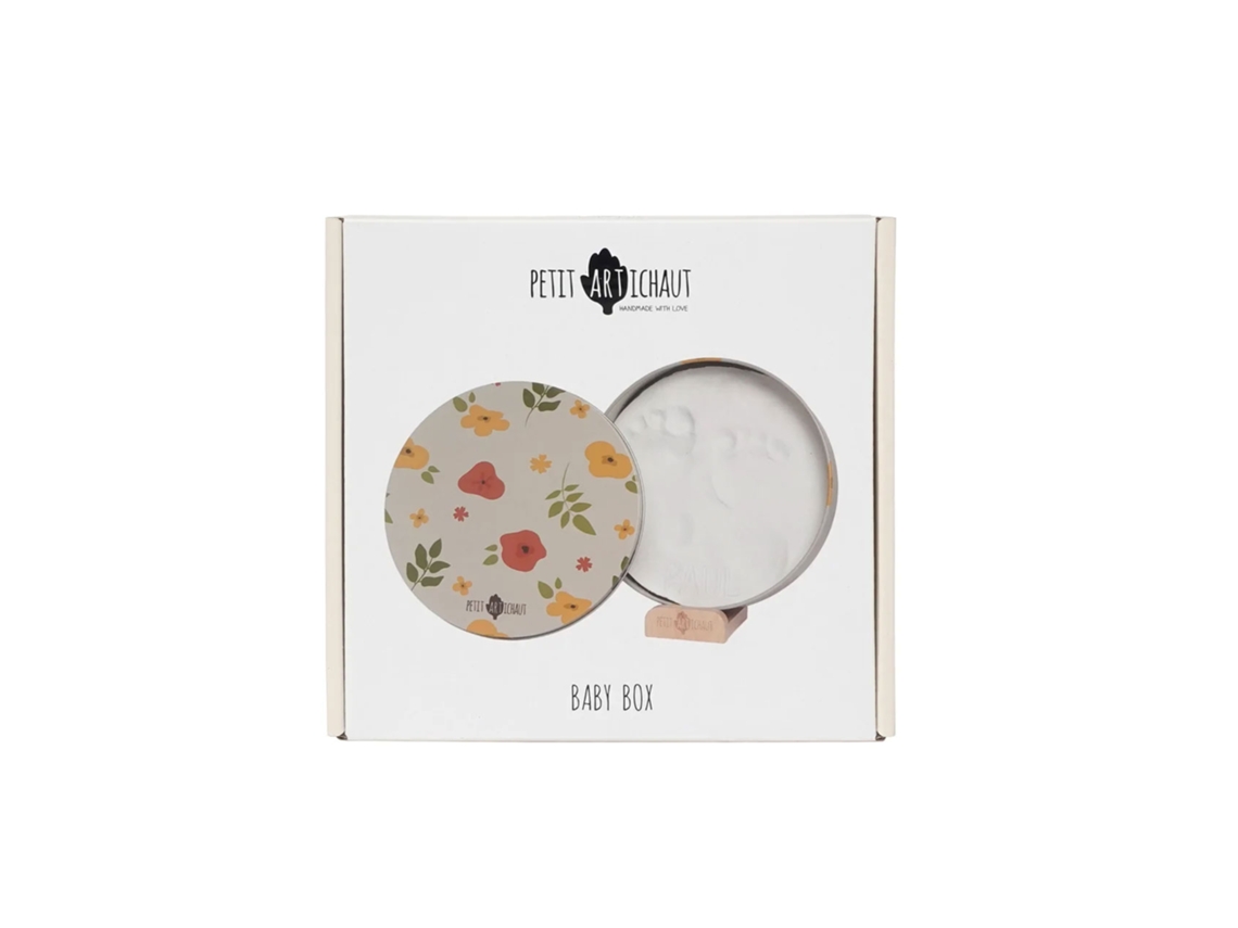 Caja redonda para bebé Little Prairie Petit Artichaud PA1307
