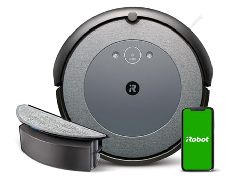 Aspirador Robot IROBOT Roomba Combo I5 Gris texturizado