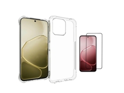 Kit Capa Superprotect Anti-shock Vidro Temperado Phonecare Para Oppo A6 4g - Transparente
