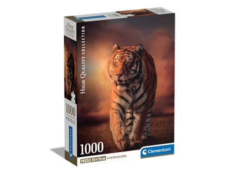 Puzzle rompecabezas CLEMENTONI Animais (10 anos - 1000 unidades)