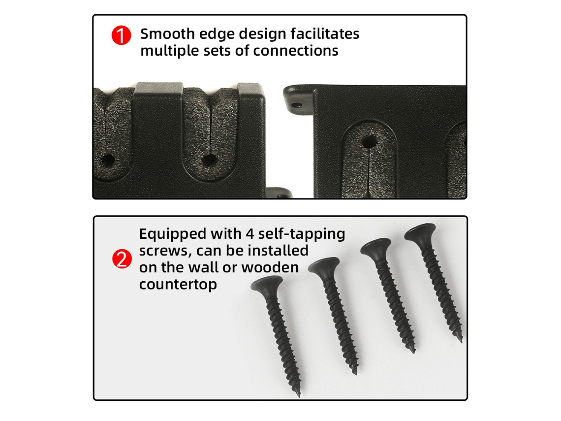 Soporte Horizontal De Pared Para Cañas De Pescar, 1 Par, Con Capacidad Para 6 Cañas, Para Uso En Garajes Y Embarcaciones.