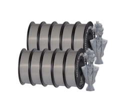 Filamento de impresión 3D, PLA ecológico, alta resistencia, gris OEM