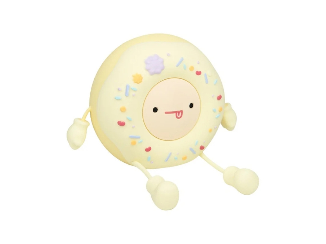 Bonita luz nocturna de dona para niños, de silicona, recargable por USB, con control táctil para Bestvite.