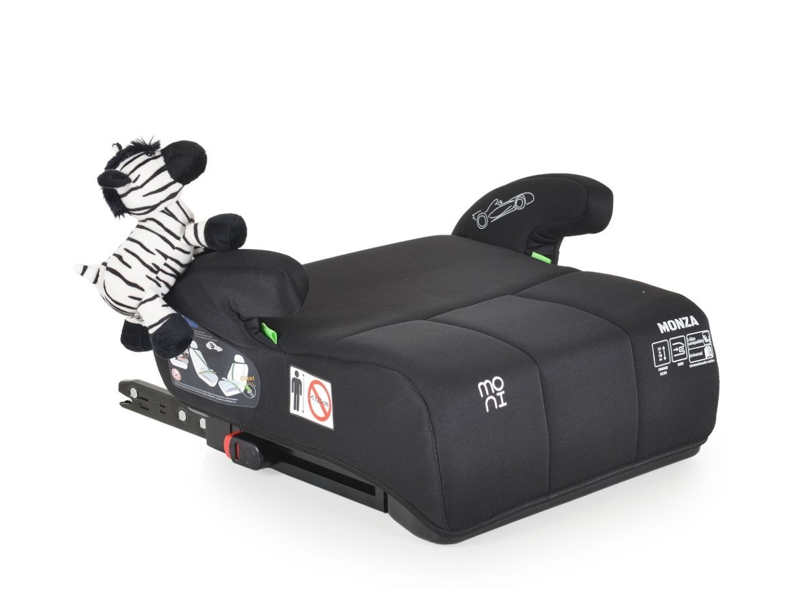 Alzador para coche MONZA (125 a 150 cm) con Isofix de MONI Black