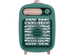 Mini Aire Acondicionado Portátil Usb, Enfriador Evaporativo Con Humidificador, 3 Velocidades De Ventilador, Verde.