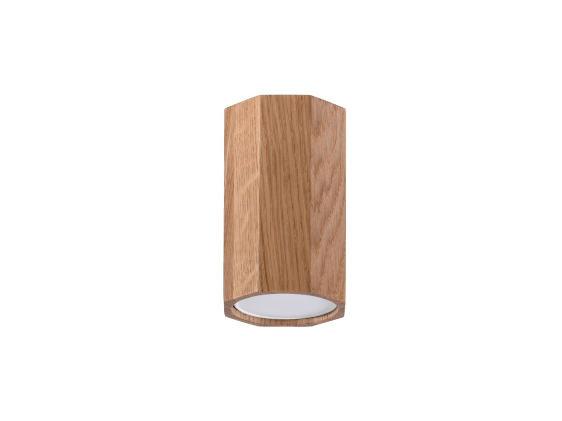 Sollux Sl.1033 Lámpara De Techo Zeke 10 Roble