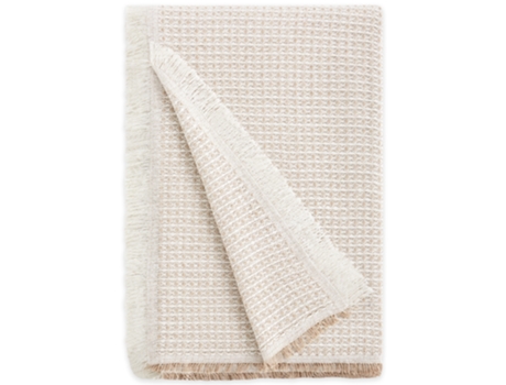 Plaid Multiusos Modelo Nido Abeja 180x260 cm Beige