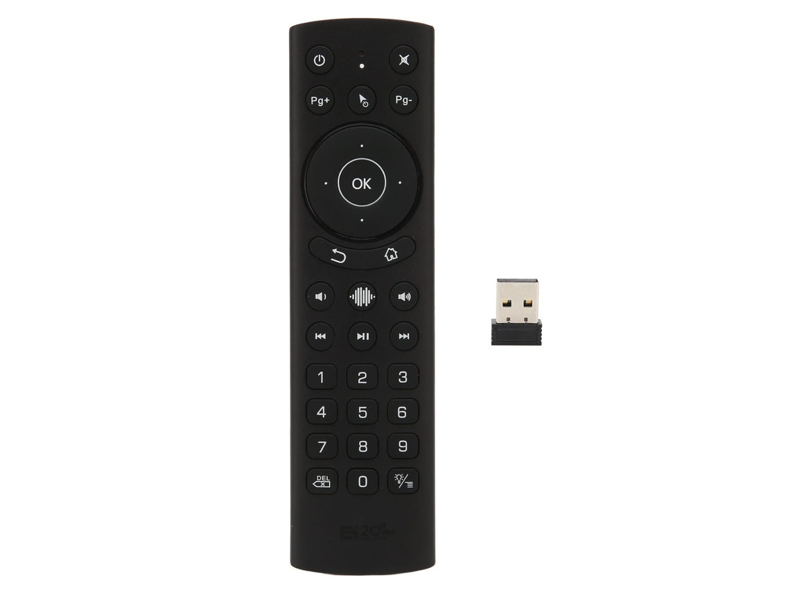Control Remoto Bluetooth G20s Pro Bt De Modo Dual 2.4g Con Retroiluminación Y Control Por Voz Para Tv, Proyector Y Computadora.