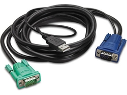 Cables KVM APC (KVM - KVM - 1.8 m m - Negro)