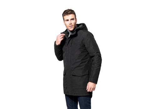 Parka à Prova de Água de Hombre KARIBAN PREMIUM Negro (2XL)