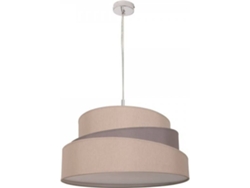 Lámpara de Suspensión FABRILAMP Colonia (Marrón - E27 - 60 W - Metal)