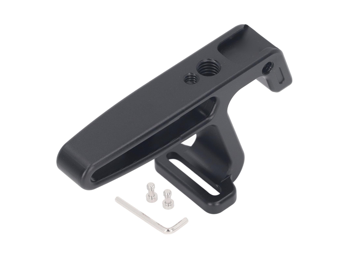 Mango Mini Top Handle con soporte para zapata fría, ala superior de aluminio para cámara, empuñadura portátil para cámara