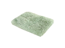 2026-11121-manta Para Mascotas Suave Fluffy Cálida De Doble Capa Lavable Microfibra Poliéster S Verde
