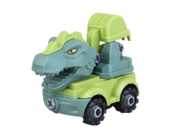 Vehículos De Construcción De Juguete Con Temática De Dinosaurios Para Niños, Camiones De Ingeniería.