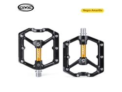 Pedales ultraligeros CXWXC CXV15/CX930 para bicicleta de montaña, con 3 rodamientos sellados y plataforma ancha, Vayotoy