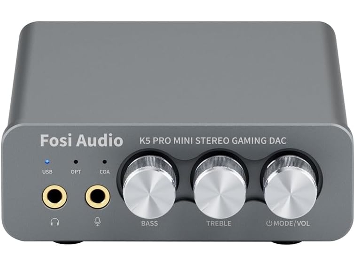 Amplificador De Auriculares Usb K5pro Dac Convertidor De Audio Digital A Analógico Con Hifi Estéreo