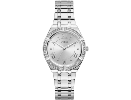 Reloj GUESS Mujer (Acero Inoxidable - Plateado)