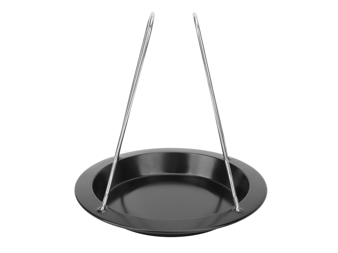 Sartén De Acero Inoxidable Con Parrilla Vertical Para Pollo, Portátil Para Acampar Y Hacer Barbacoas.