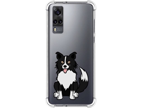 Carcasa Vivo Y52 5G TUMUNDOSMARTPHONE Dibujos Antigolpes Perros 01 Multicolor