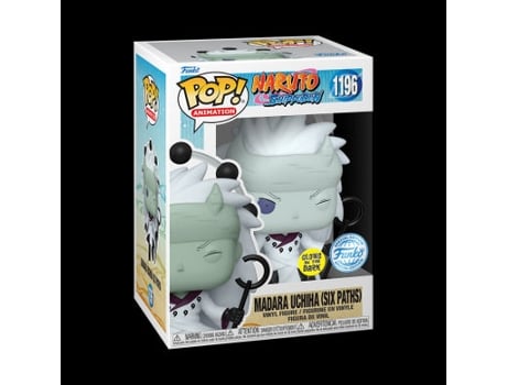 FUNKO Pop! Naruto Shippuden #1196 Madara Uchiha Six Paths Gitd Exclusivo