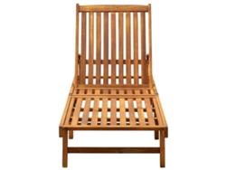 Tumbona De Madera Maciza De Acacia
