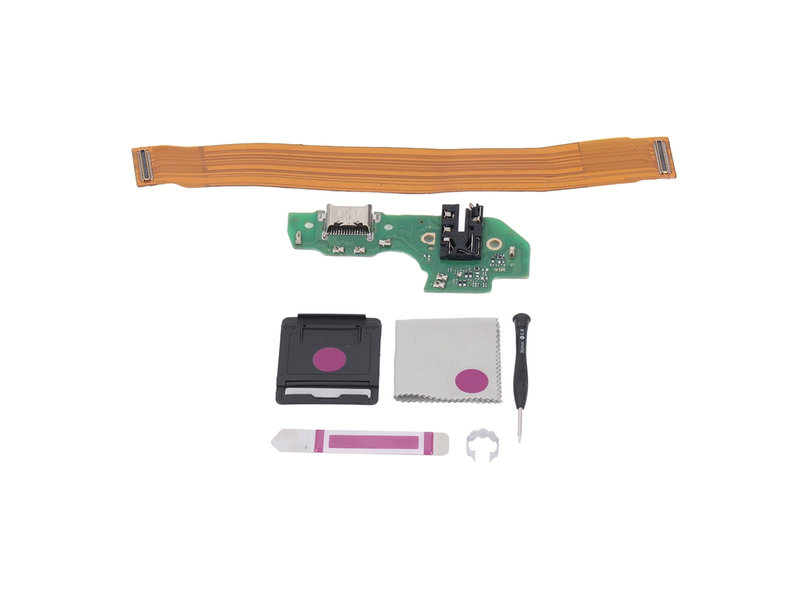 Conector De Base De Carga Usb-c Para Galaxy 5g A226 Con Cable Flexible Y Kit De Reparación.