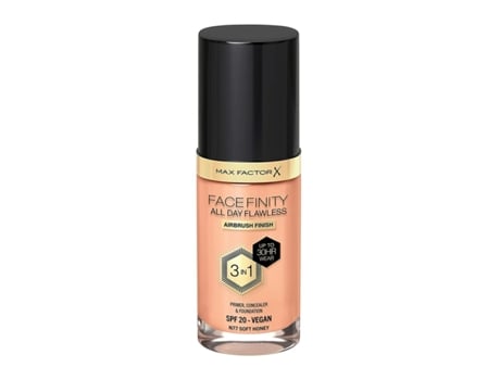 Base de Maquillaje Cremosa MAX FACTOR Facefinity Nº 77 Soft honey 30 ml