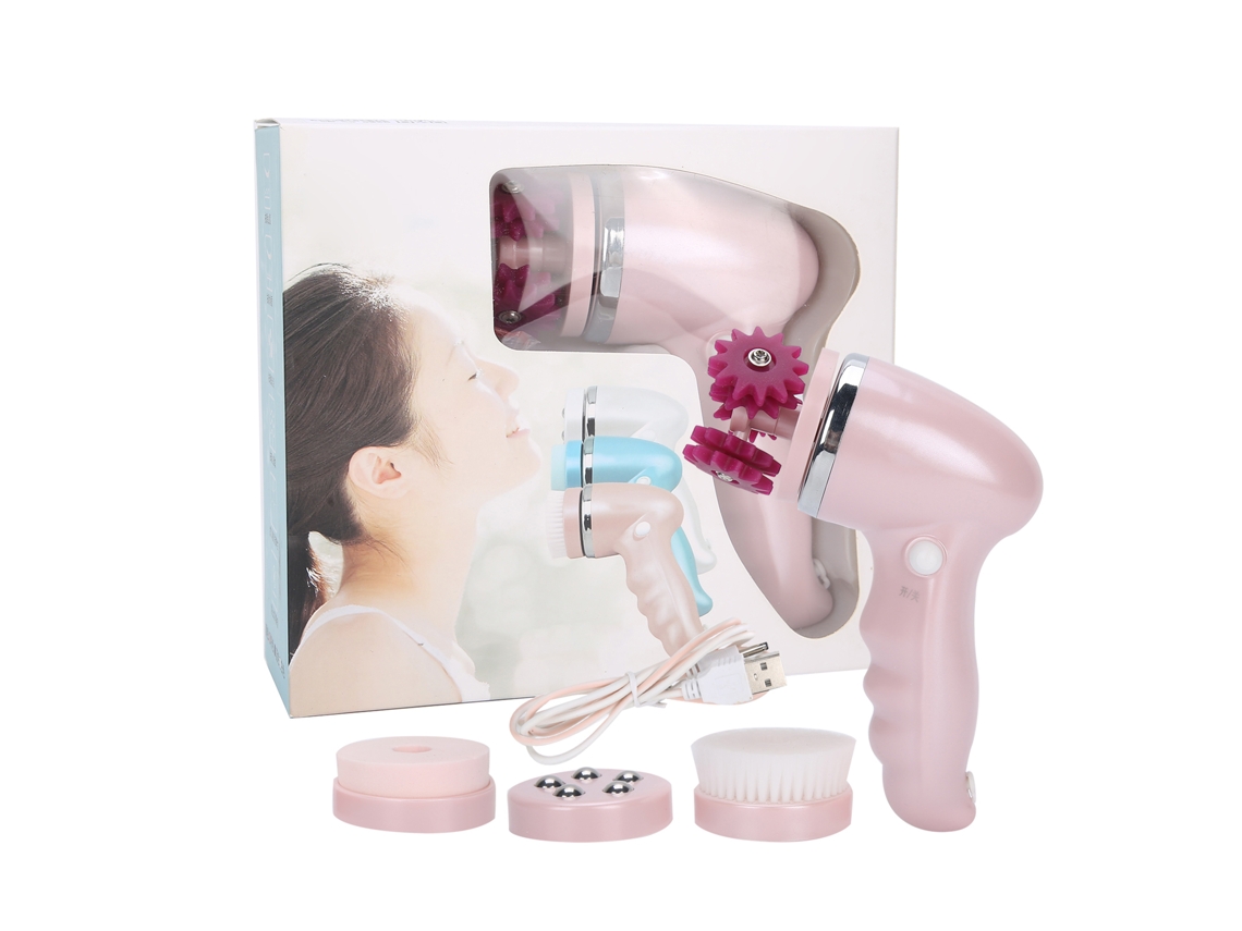 Cepillo facial eléctrico con masaje exfoliante y reafirmante