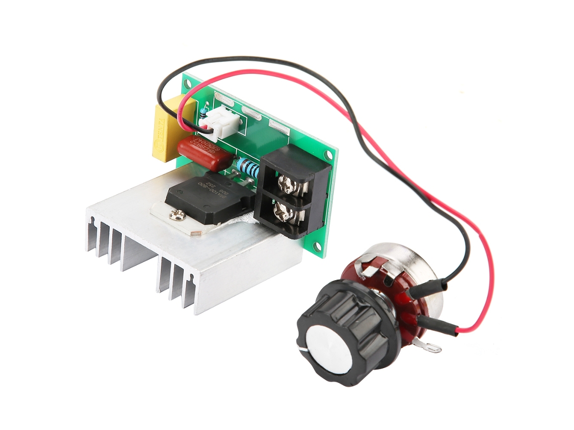 Regulador De Velocidad Para Motor De Ca 0-220v 8000w Controlador De Voltaje De Alta Potencia