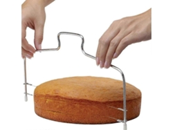 Cortador de pasteles profesional de acero inoxidable con ajuste Everley891